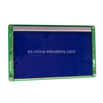 KM51104212G01 Tablero de visualización LCD azul para ascensores Kone